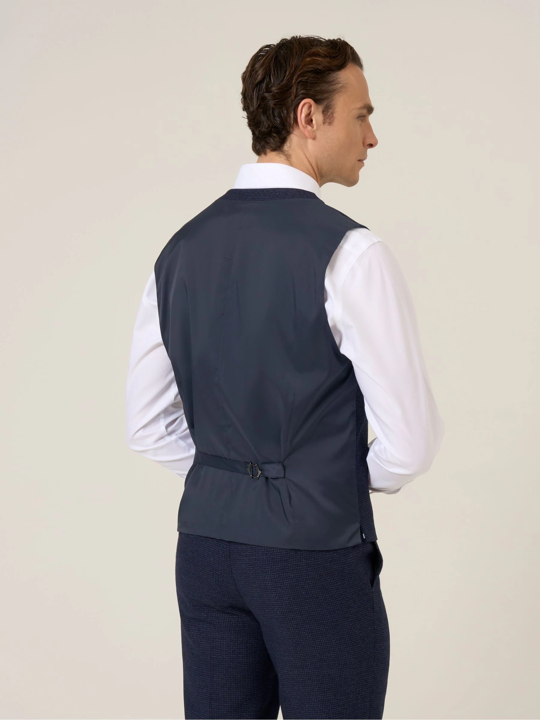 Skopes Boyd Puppytooth Suit Waistcoat
