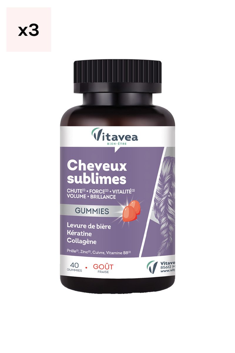 Gummies - Cheveux sublimes - 2 mois
