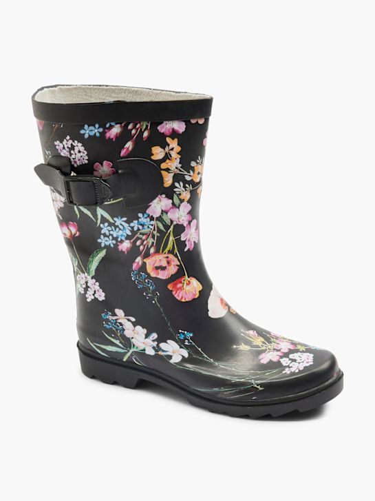 Cortina Gummistiefel Schwarz