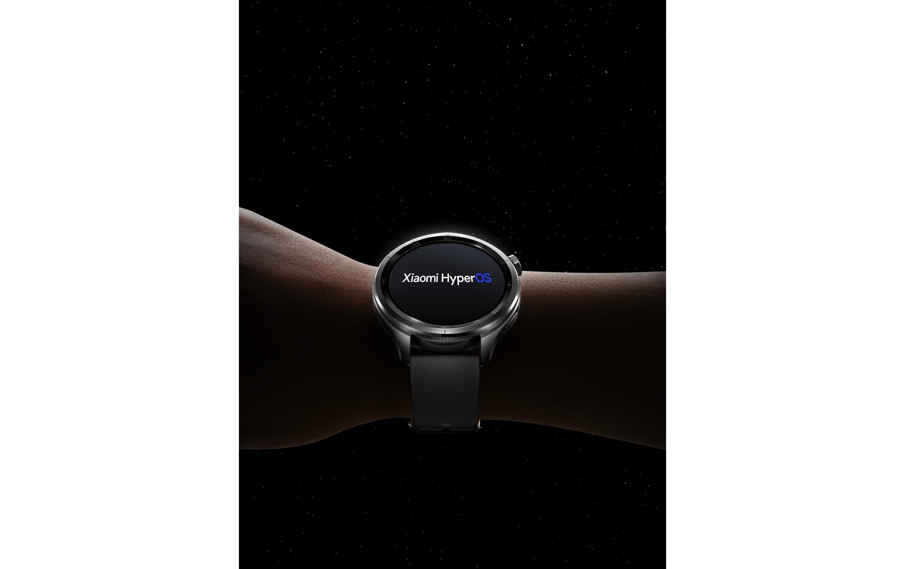 Smartwatch S4 Silber<br>Smartwatch mit drehbarer Krone und AMOLED-Display