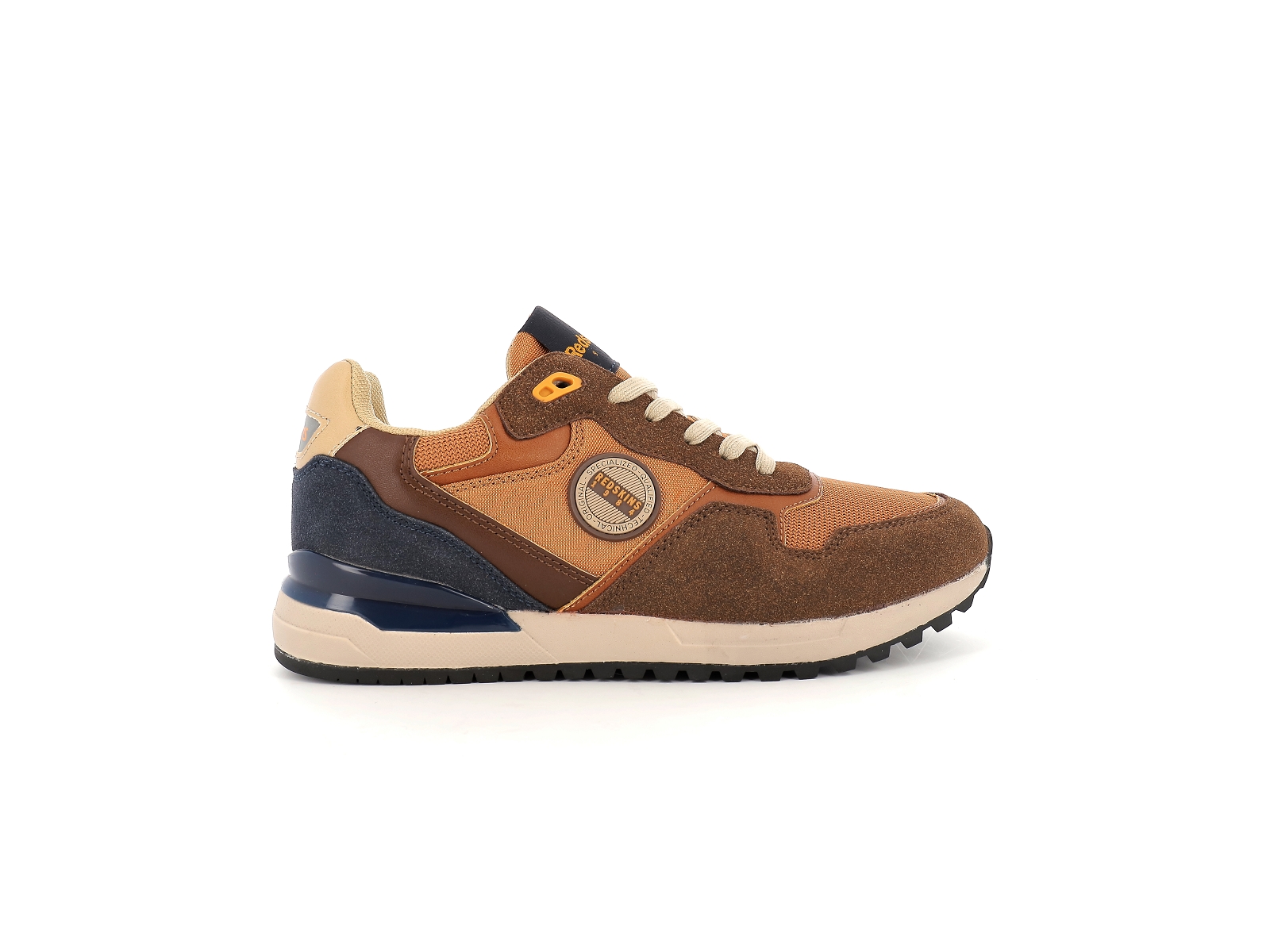 Redskins-OYAT Matières combinées Marron Bleu