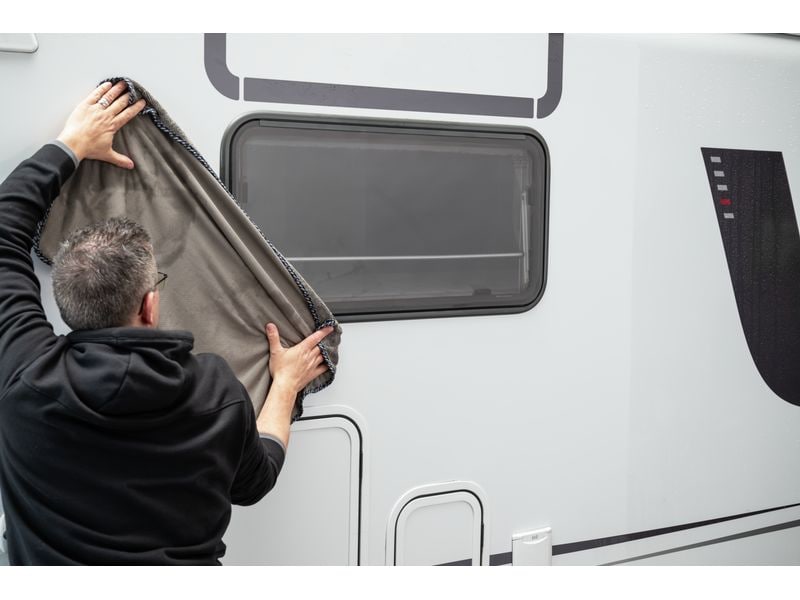 Sonax CARAVAN RegenstreifenEntferner, 500 ml Spezialreiniger für Wohnmobil, Camper, Wohnwagen