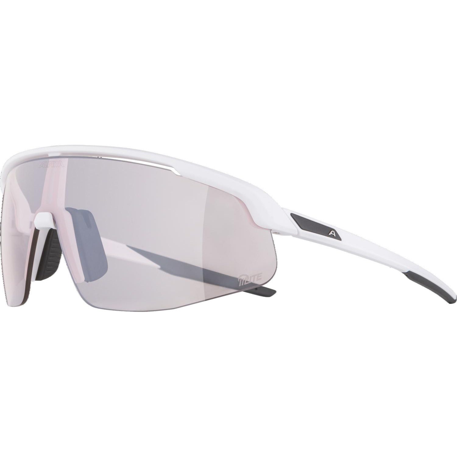 Alpina Turbo Pro Q-Lite Sportbrille white matt