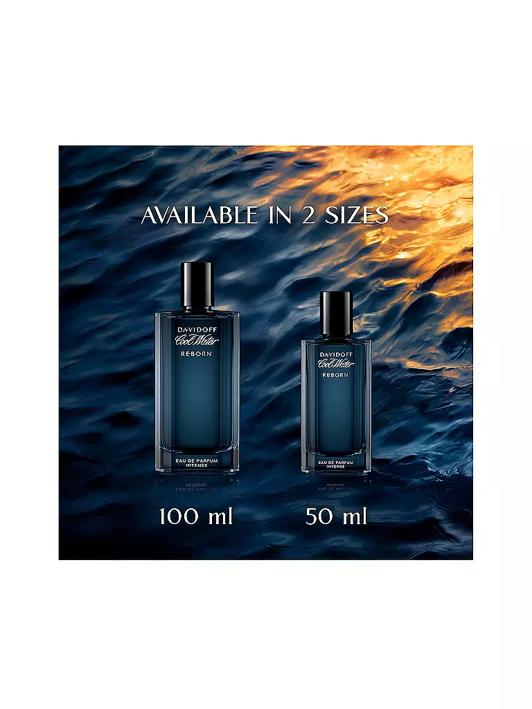 DAVIDOFF Cool Water Reborn Eau de Parfum Intense for Men 100ml keine Farbe