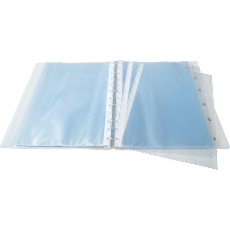 Protège-documents amovible Exacompta Crystal polypropylène A4 30 pochettes - 60 vues