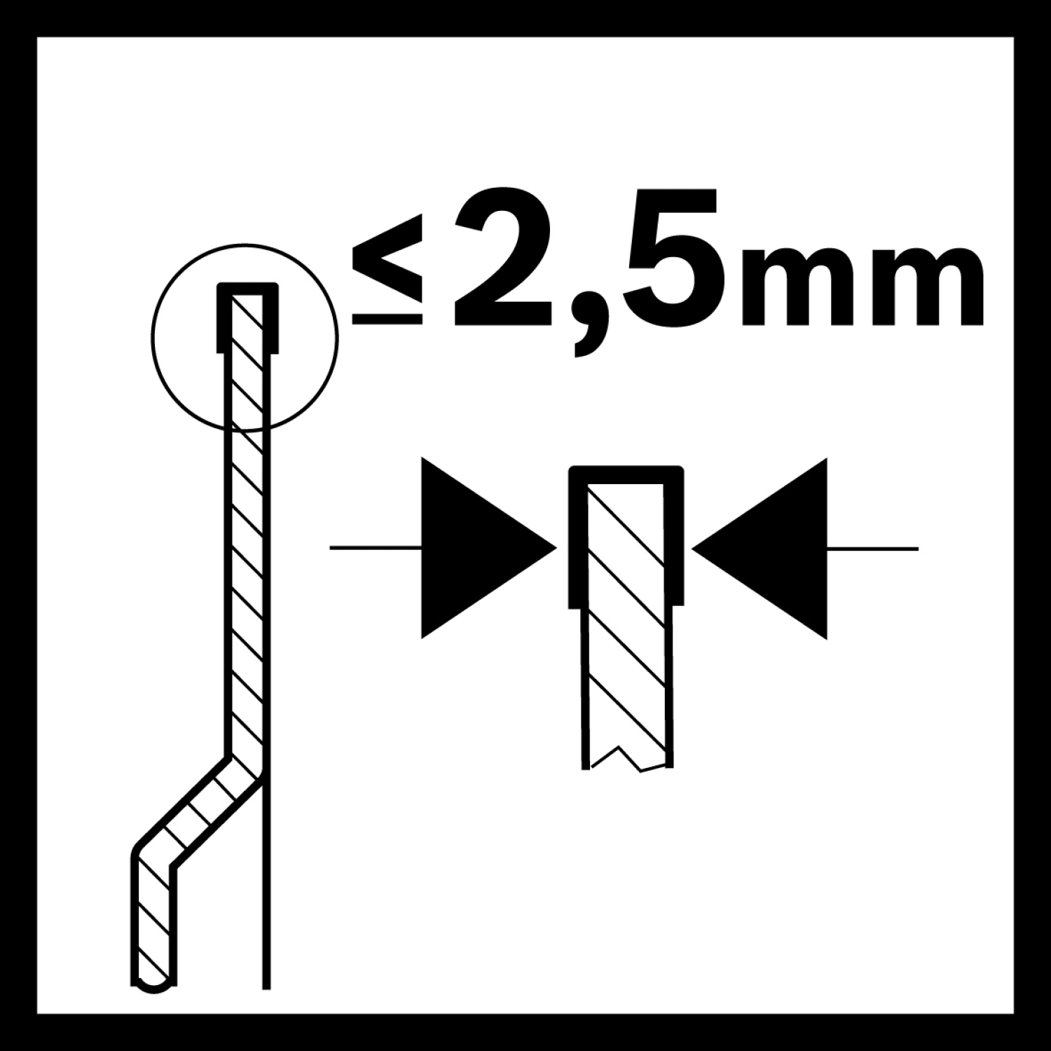 Bosch 2608661642 / ACZ 85 RT3 Carbide-RIFF segmentzaagblad - 85 mm - Carbide