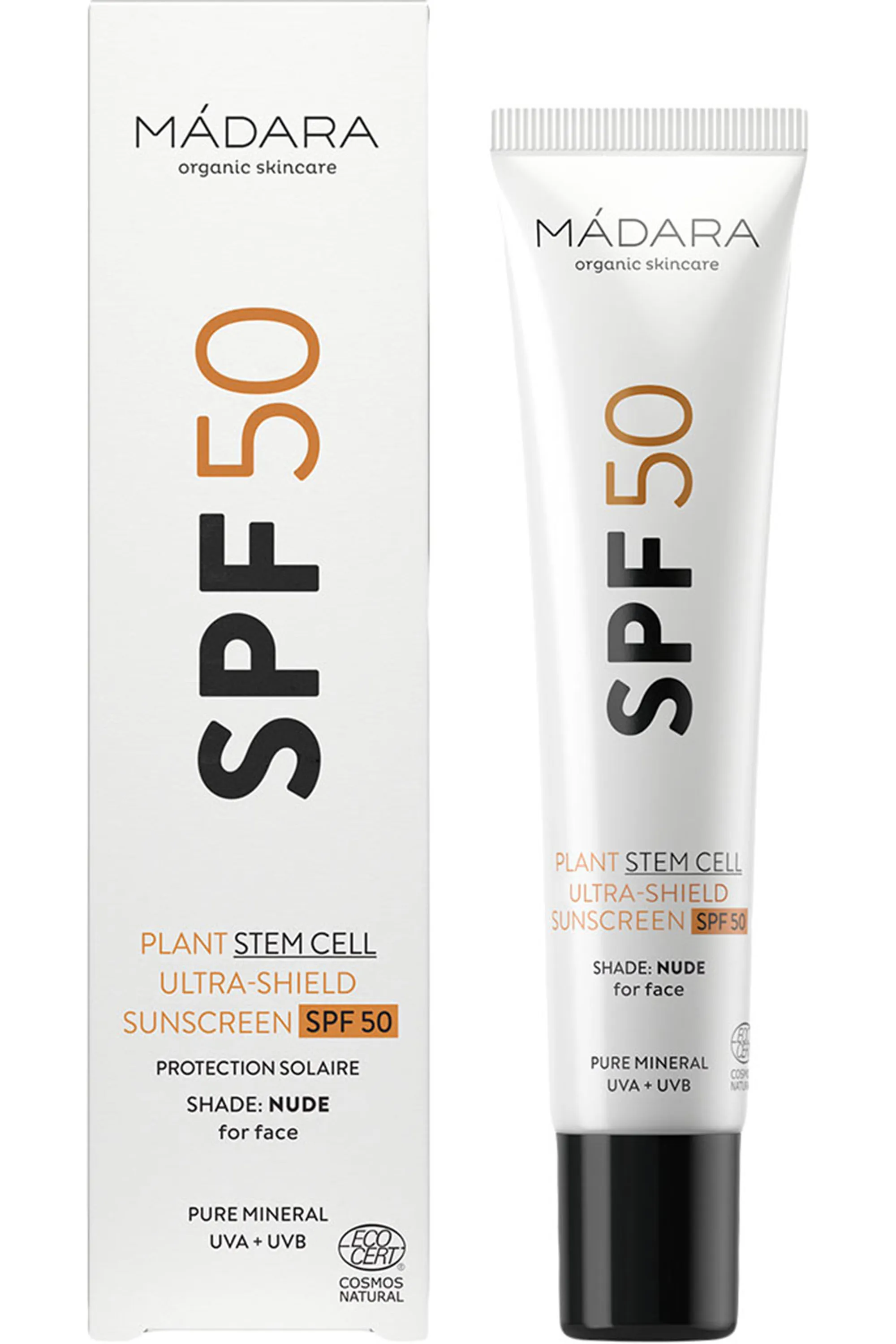Mádara Cosmetics Crème solaire minérale SPF50 visage-40 ml