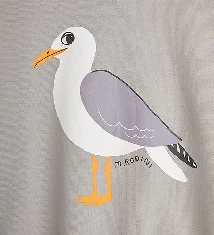 Mini Rodini Sweatshirt - Möwe - Grau