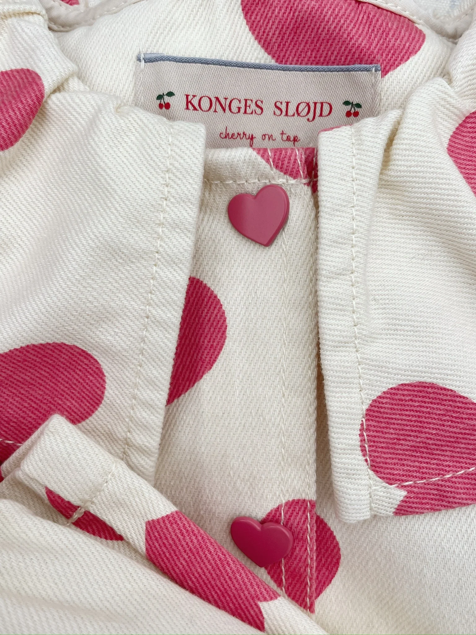 Magot jakke - bon coeur pink - 2Y