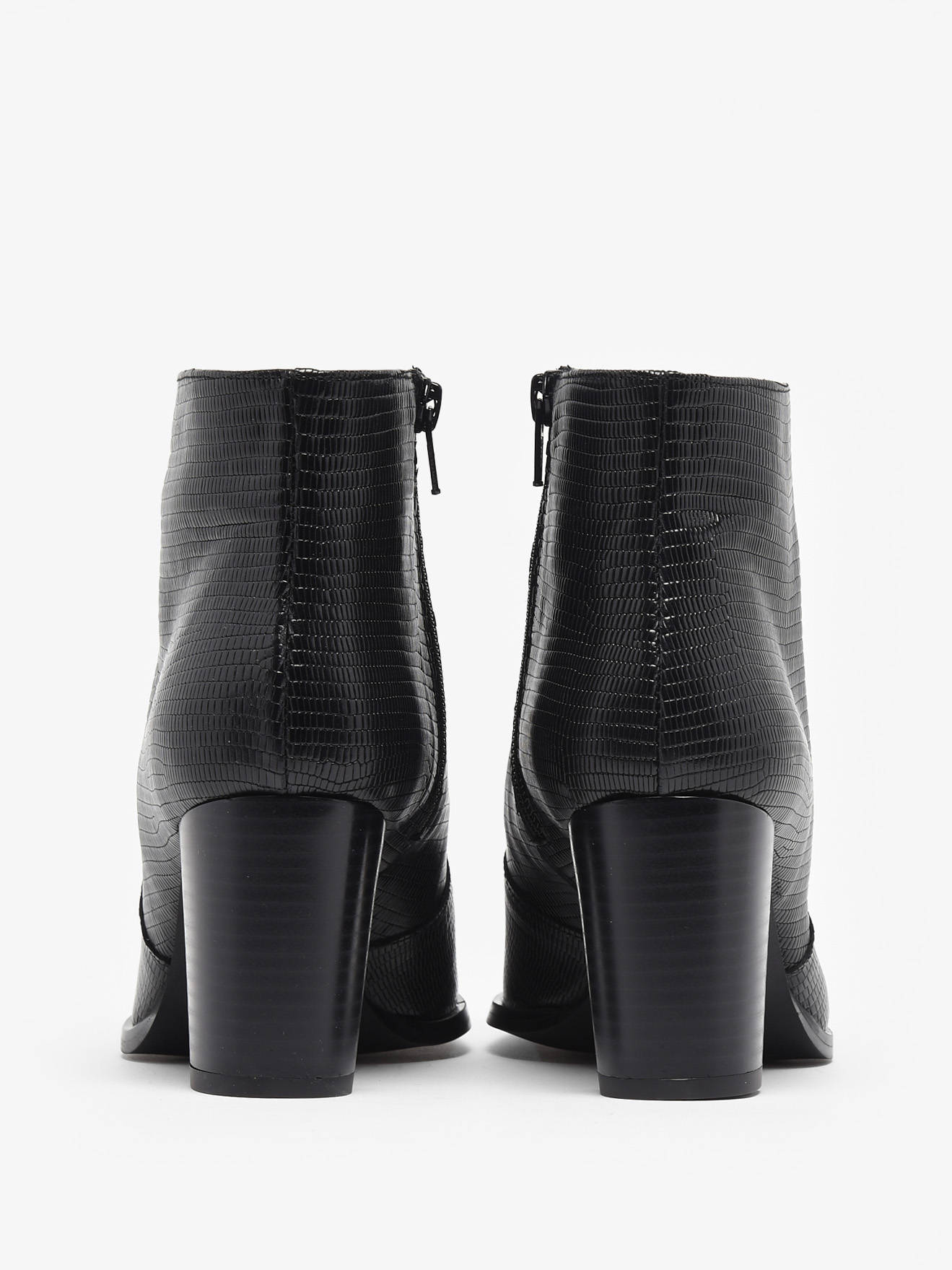 Bottines  talon Selena en cuir BRENDA ZARO