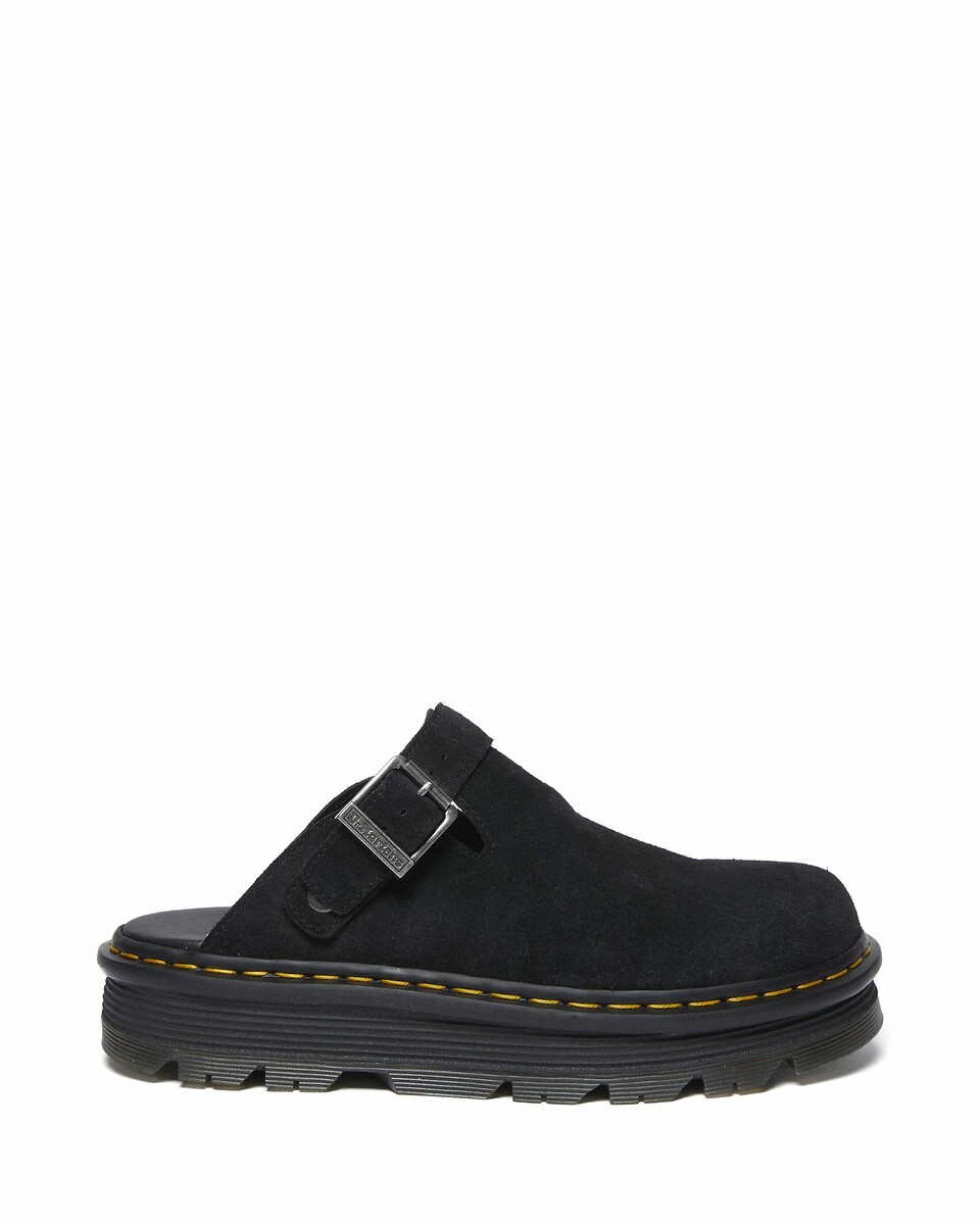 DR. MARTENS<br>Mules de camurça fechadas ZebZag