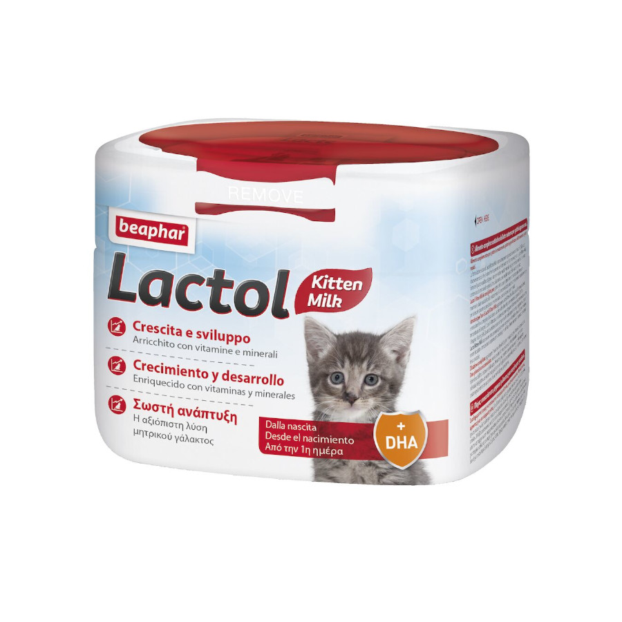 Leite em pó Beaphar Lactol para gatinhos