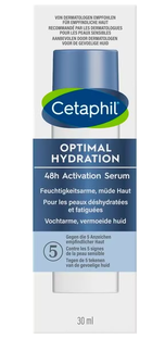 Cetaphil Optimal Hydration Revitaliserende Dagcrème   Nachtcrème  Serum Combi 3ST