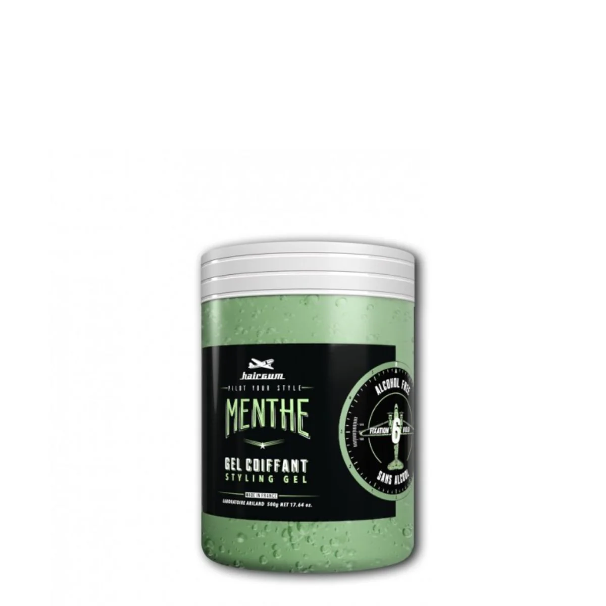 Gel Fixation Longue Durée Senteur Menthe 100g / 500g
