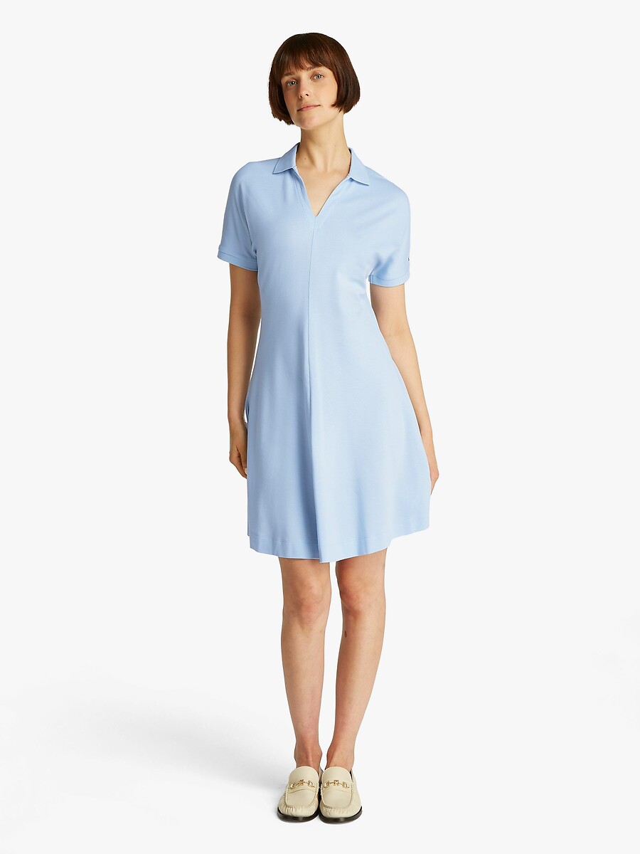 TOMMY HILFIGER<br>Vestido polo listrado