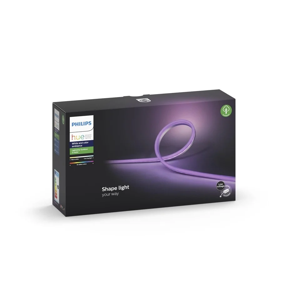 Philips Hue - Lightstrip Outdoor 5m - White & Color Ambiance