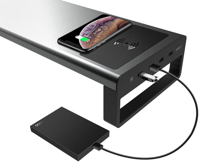 Essentials trådløs USB-skærmstander