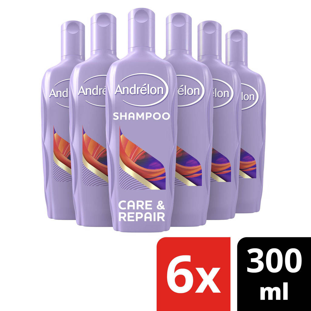 Snelle levering.Care & Repair shampoo - 6 x 300 ml