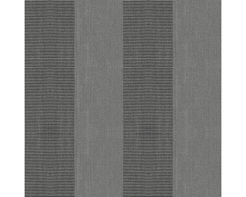 Cassettescherm Positano 4,5x3 doek Grey Stripe (REC-089) frame RAL 7016 antracietgrijs incl. motor met noodhandzwengel en afstandsbediening