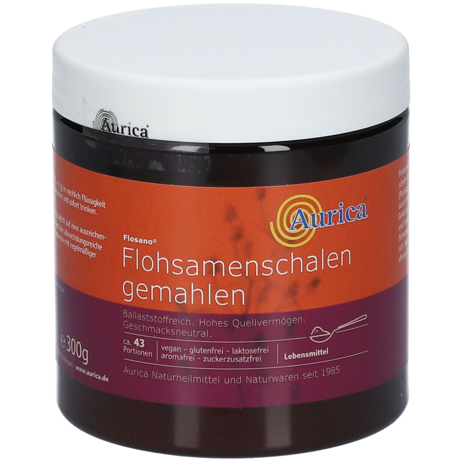 Aurica® Flohsamenschalen gemahlen Flosano®