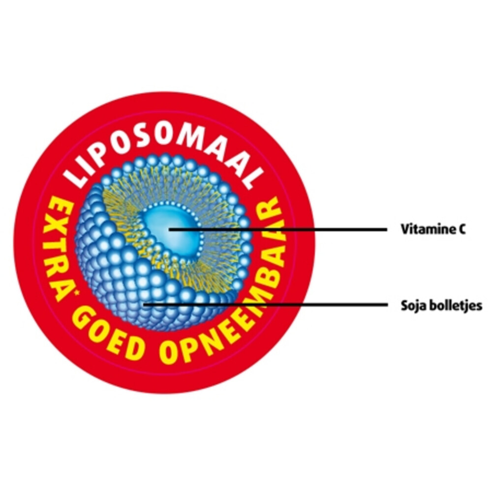 2x Lucovitaal Vitamine C1000 mg Liposomaal 60 tabletten