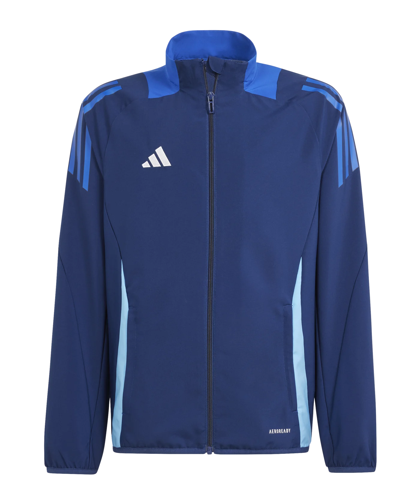 adidas Tiro 24 Competition Präsentationsjacke Kids Blau