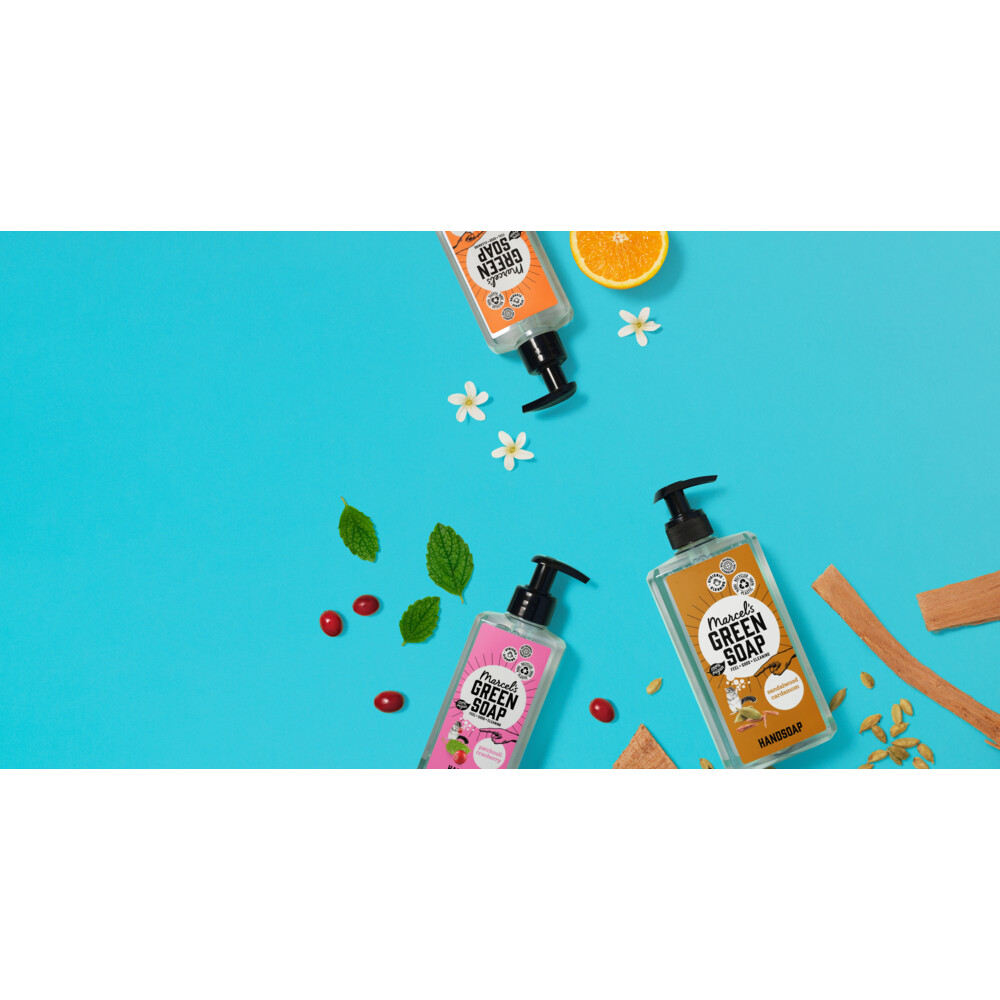 6x Marcel's Green Soap Handzeep Tonka & Muguet500 ml