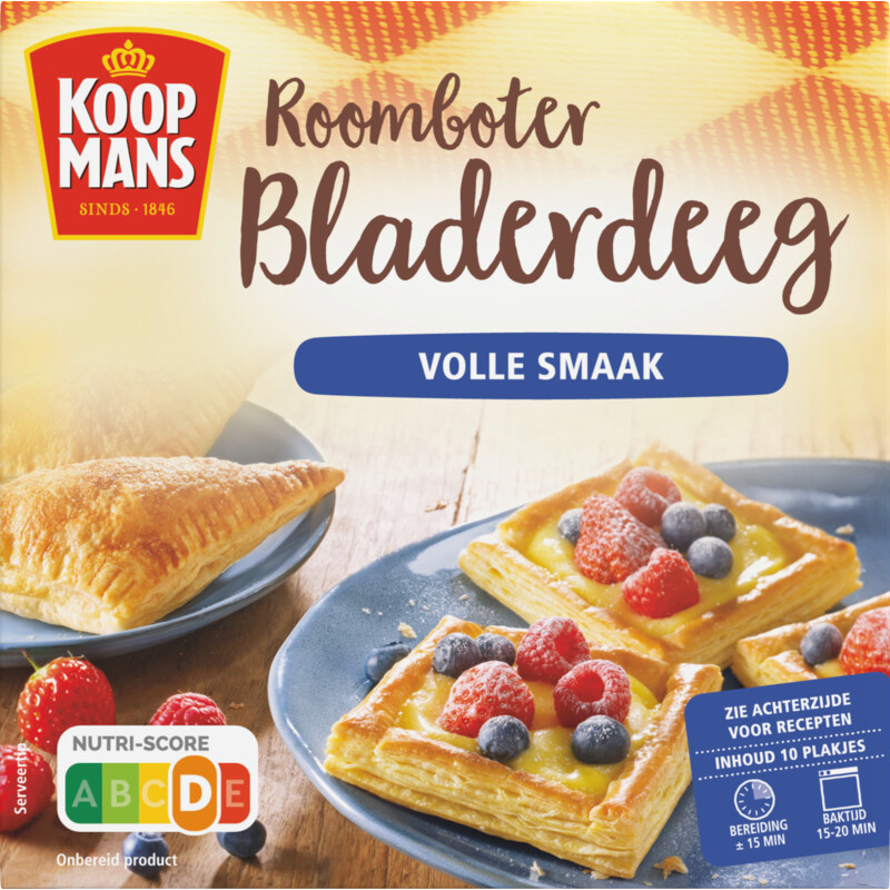 Koopmans Bladerdeeg roomboter