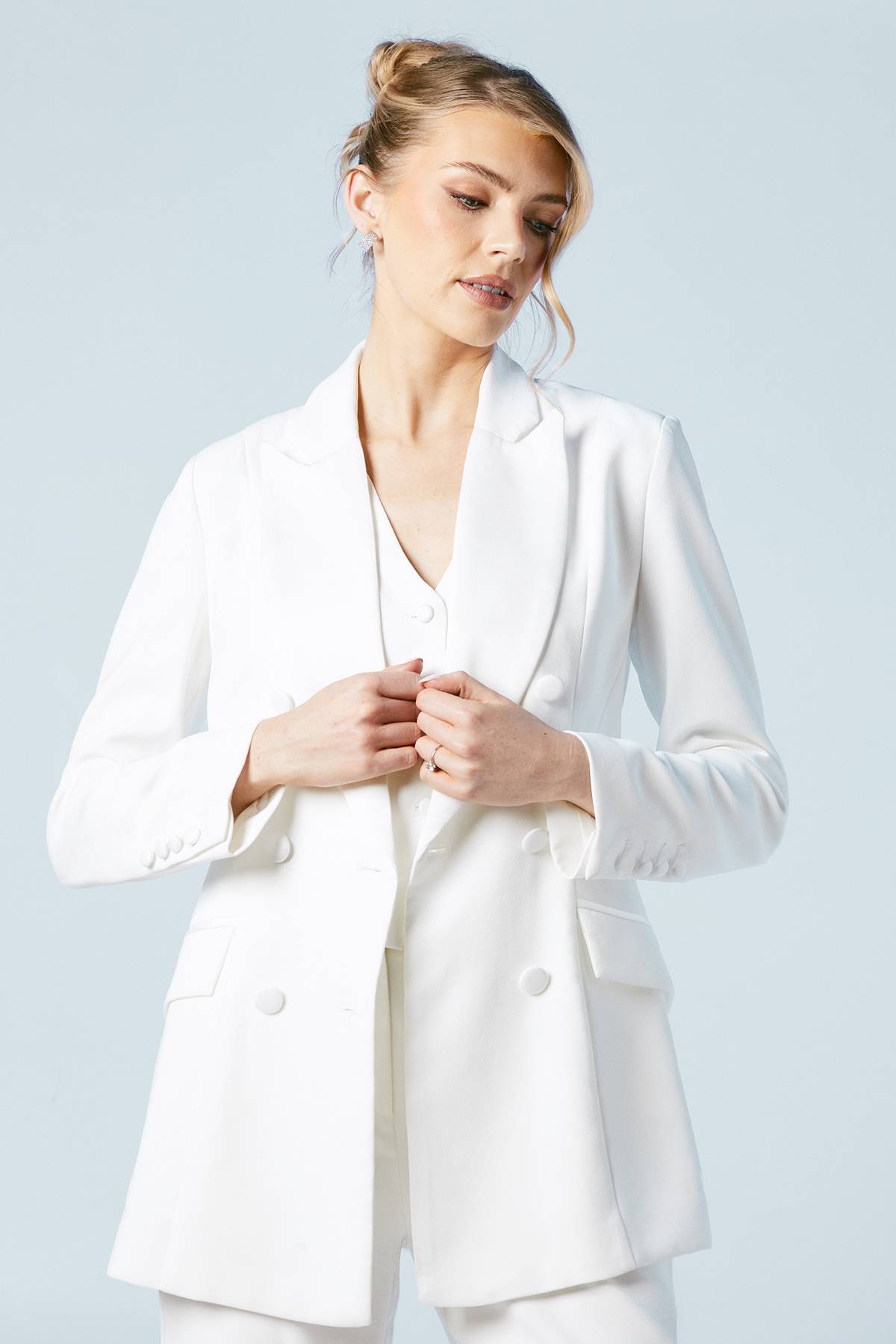 Coast Blazer Croisé Premium Silhouette Sablier