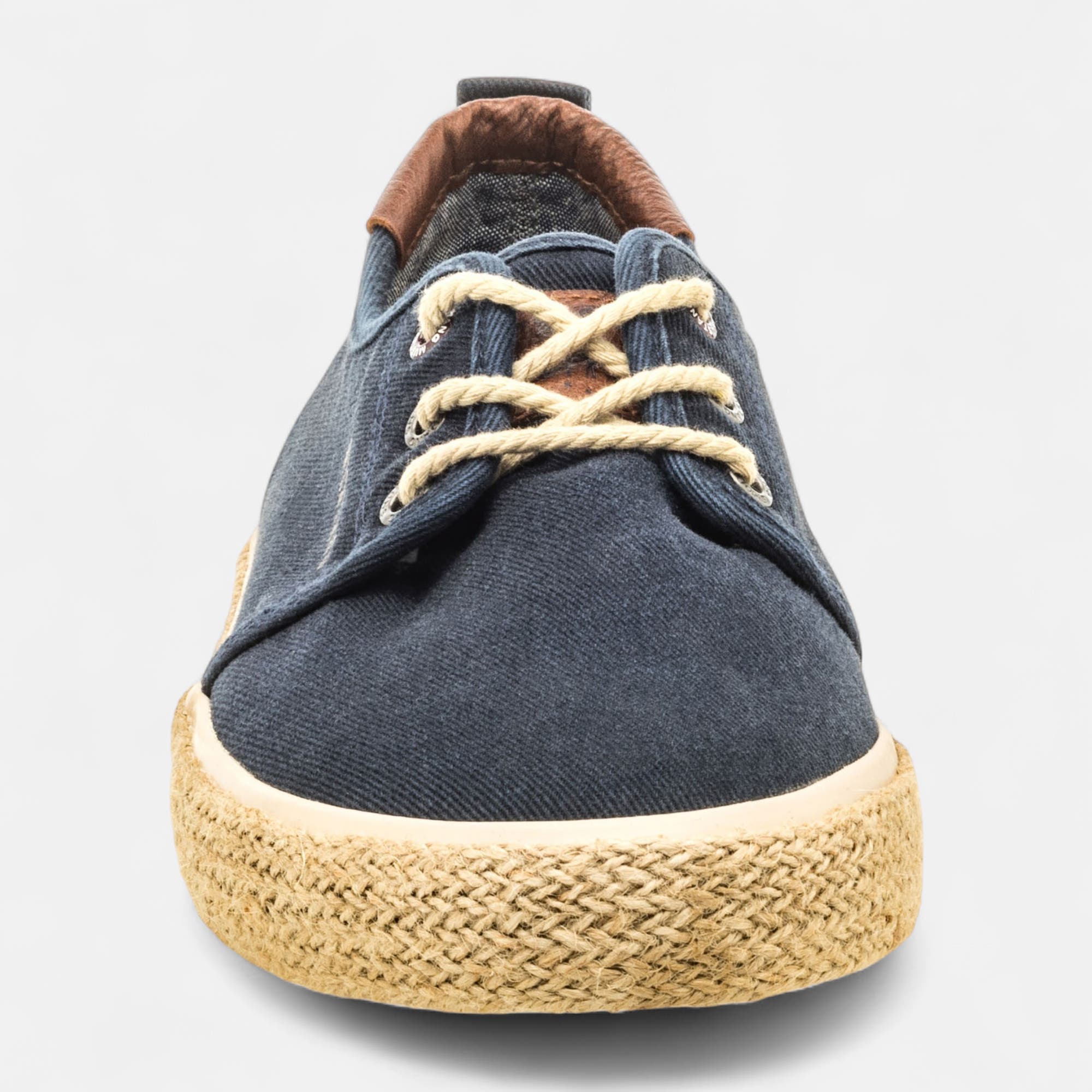 Baskets en toile Homme bleu marine