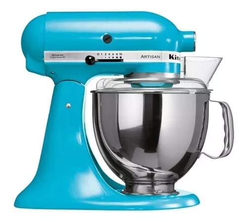 Batedeira com pedestal KitchenAid Artisan KEA33 contour silver 60 Hz 127 V