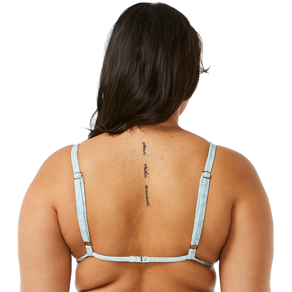 Rip Curl Sun Chaser Triangel Bikini Top Damen blau