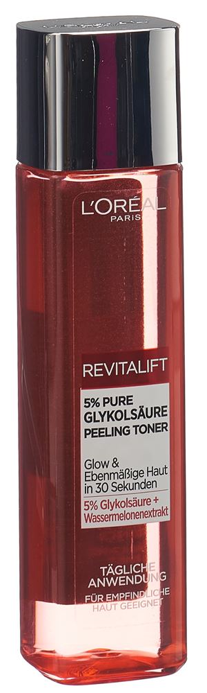 L'Oréal Revitalift 5 % Pure Glykolsäure Peeling Toner Fl 180 ml