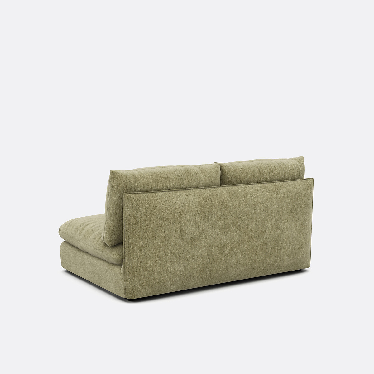 LA REDOUTE INTERIEURS<br>Sofá modular de 2 lugares. poliéster manchado, Malo