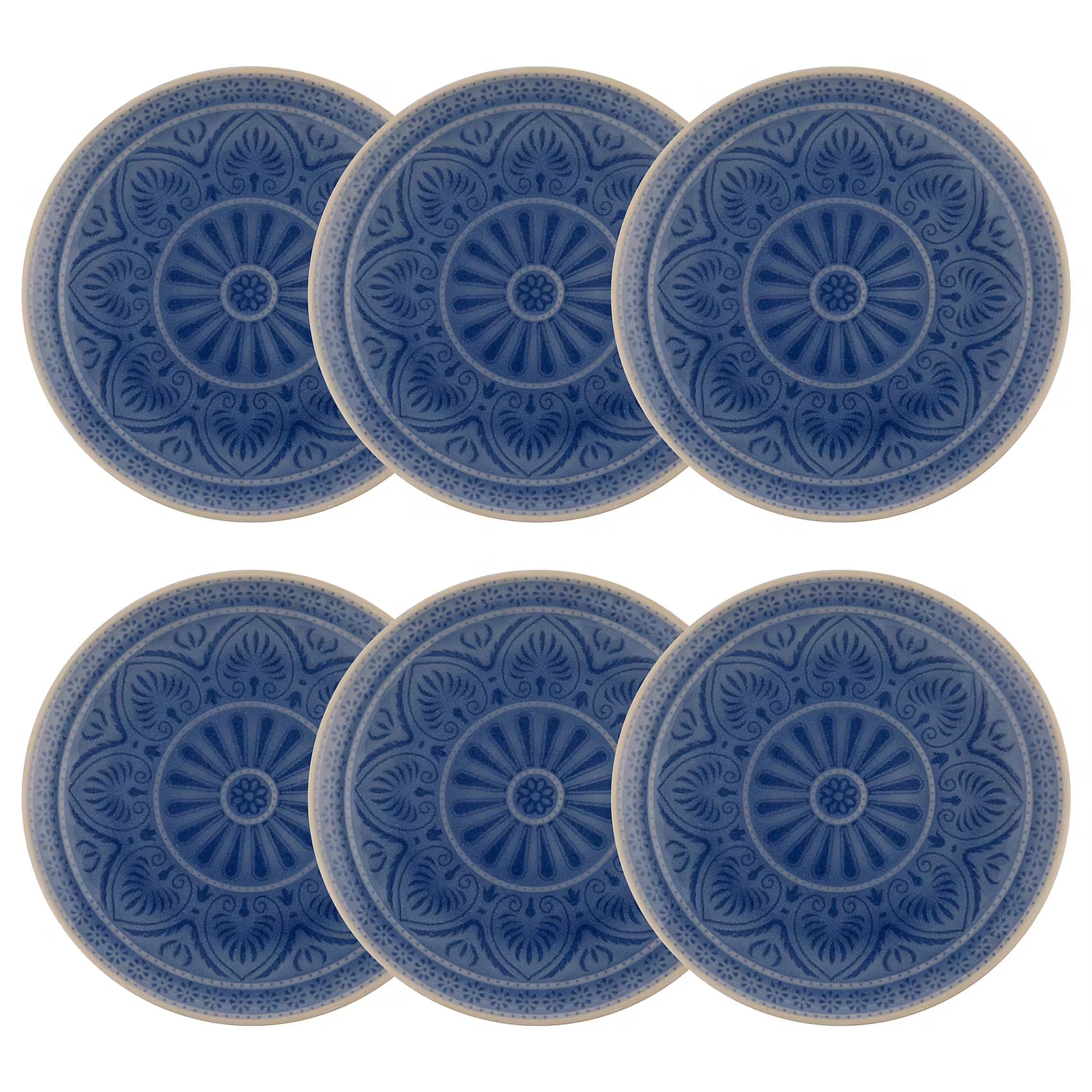 SUMATRA Teller 6er-Set