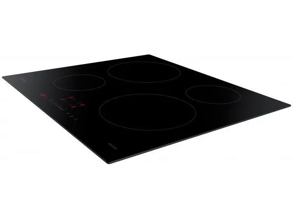Samsung NZ64H37070K, Sort, Indbygget, Zone induktionskogeplade, Keramisk, 4 zone(s), 4 zone(s)