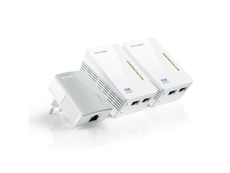 TP-Link Powerline TL-WPA4220 TKIT 2xTL-WPA4220, 1xTL-PA4010 WLAN-Powerline-Starterkit