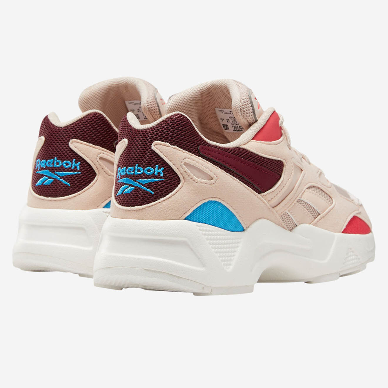 Reebok Baskets Aztrek 96 rose/bordeaux/ciel