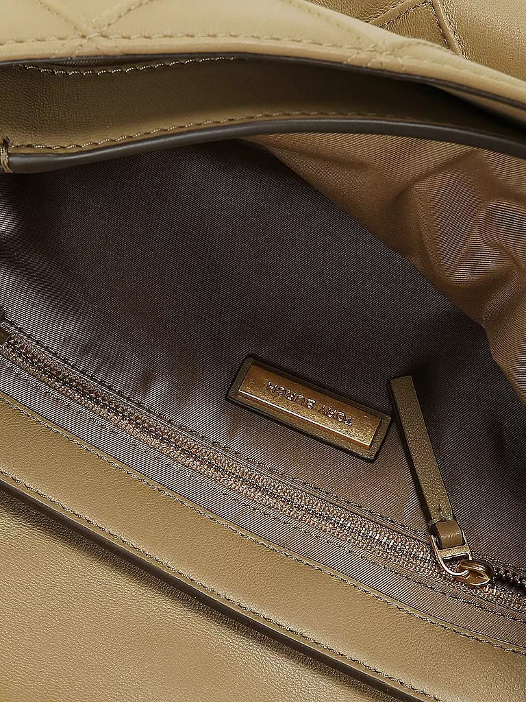 TORY BURCH Ledertasche - Umhängetasche  beige