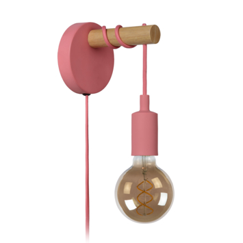 Lucide Paulien Wandlamp Kinderkamer roze