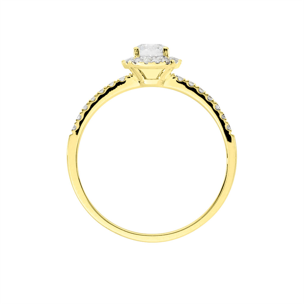 Bague Solitaire Lena Or Jaune Diamant