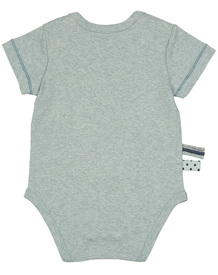 Kurzarm-Body AYLIN UNI in mint melange