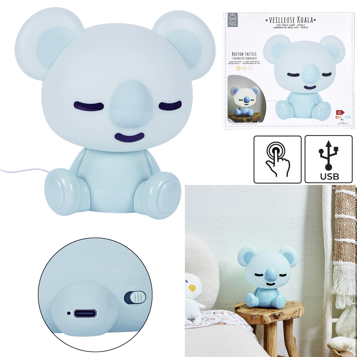 LAMPE VEILLEUSE KOALA USB
