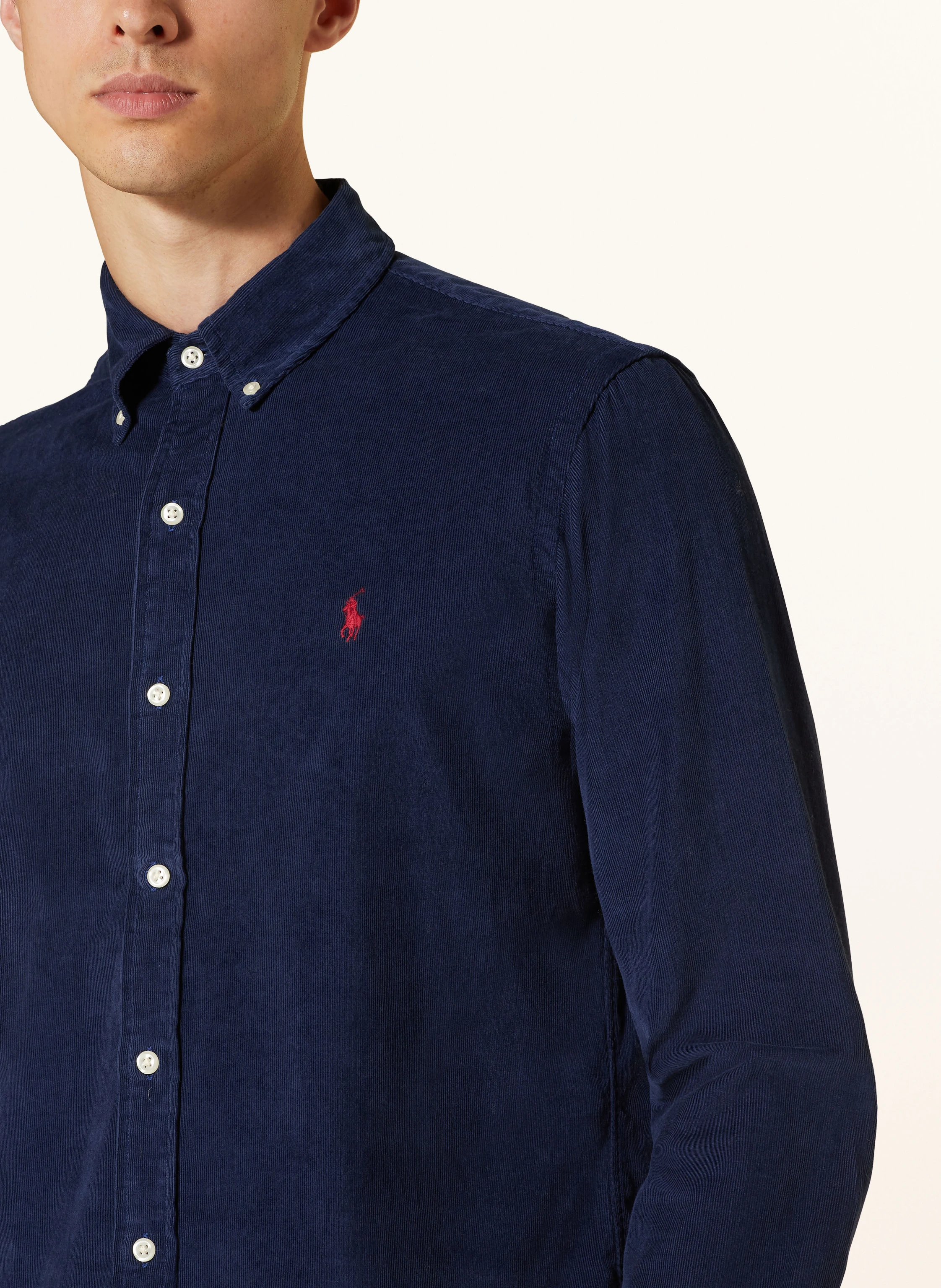 POLO RALPH LAUREN Cordhemd Custom Fit