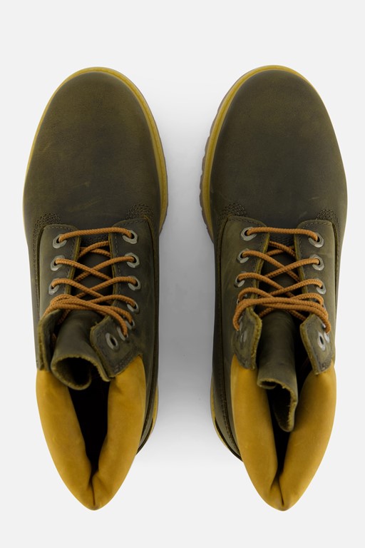 Timberland 6'' Premium Veterschoenen groen Leer