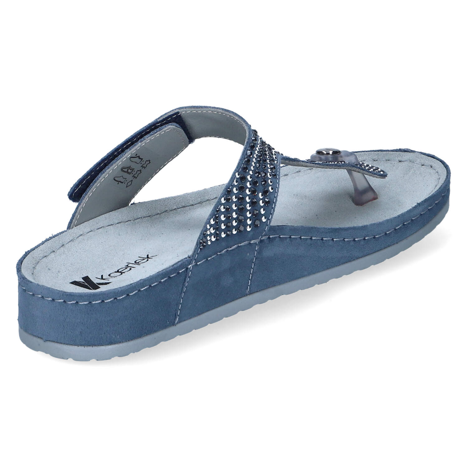 Kaerlek Zehentrenner - jeans blue