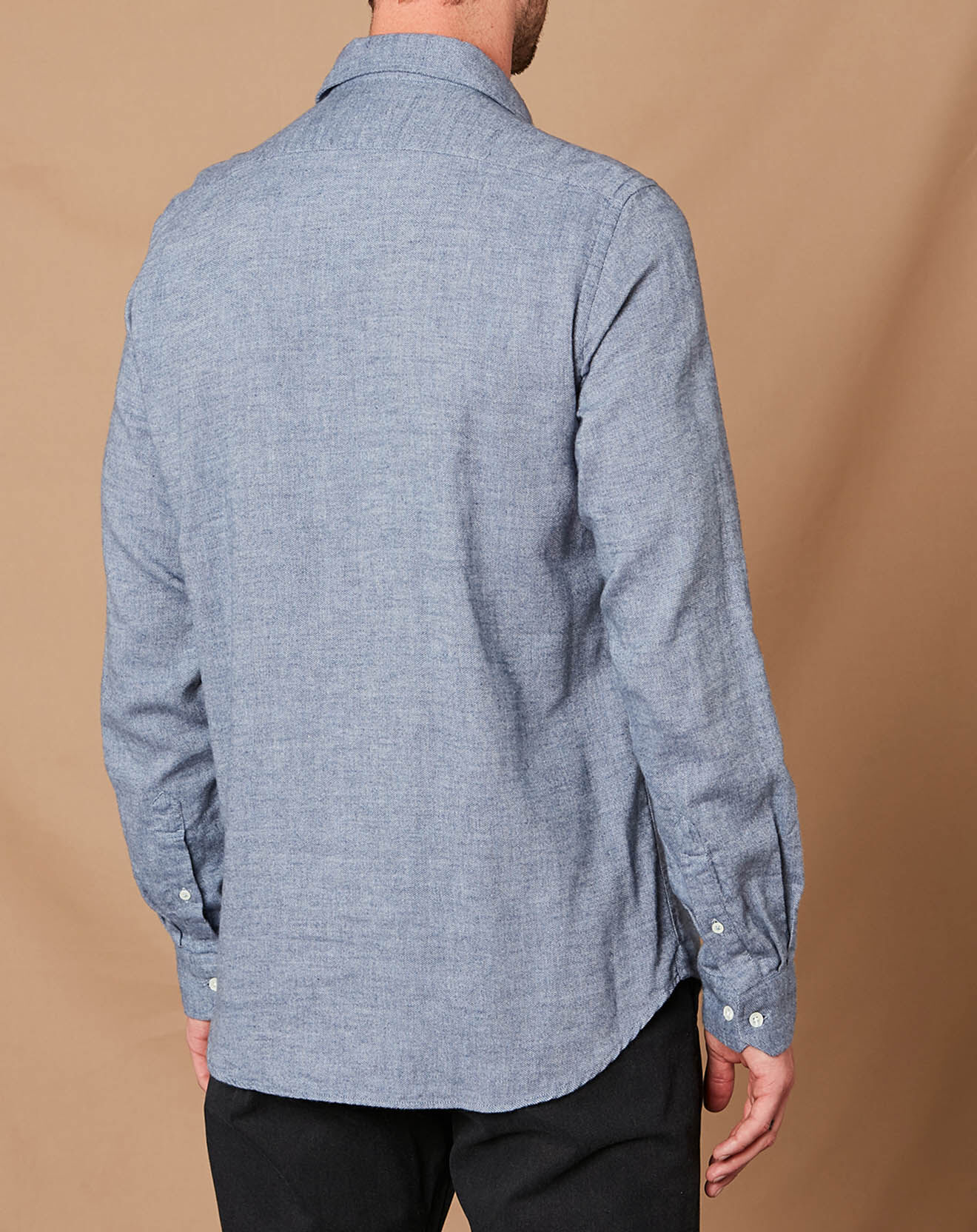 Hartford Chemise Slim Sammy bleu/gris clair
