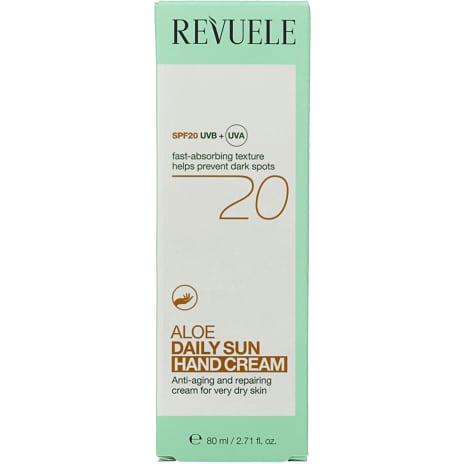 Håndcreme m. aloe vera m. SPF20