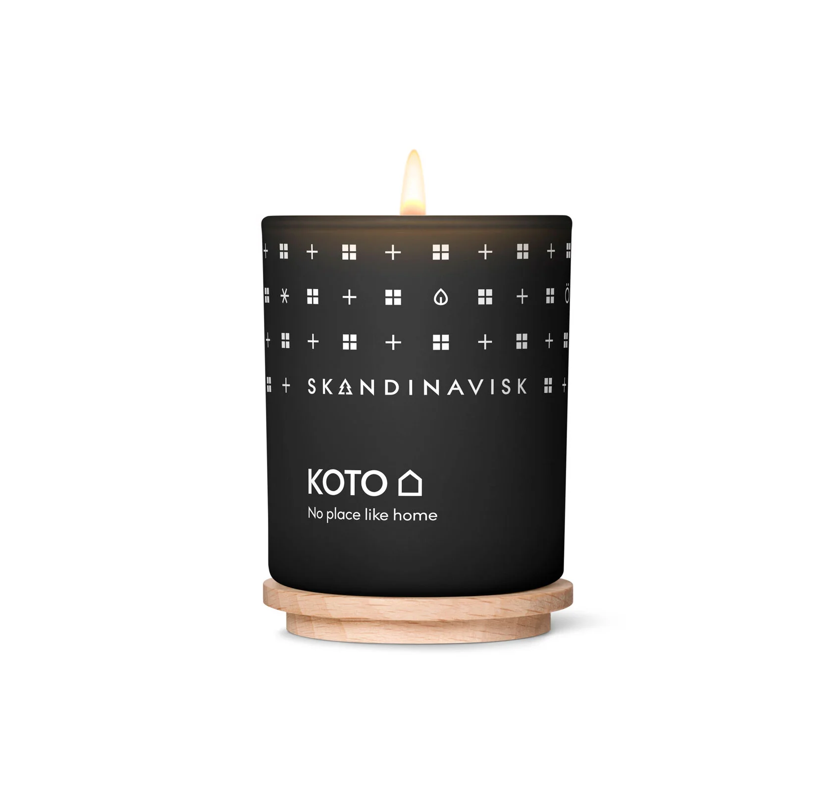 Skandinavisk  Koto duftlys, 65g. - Black