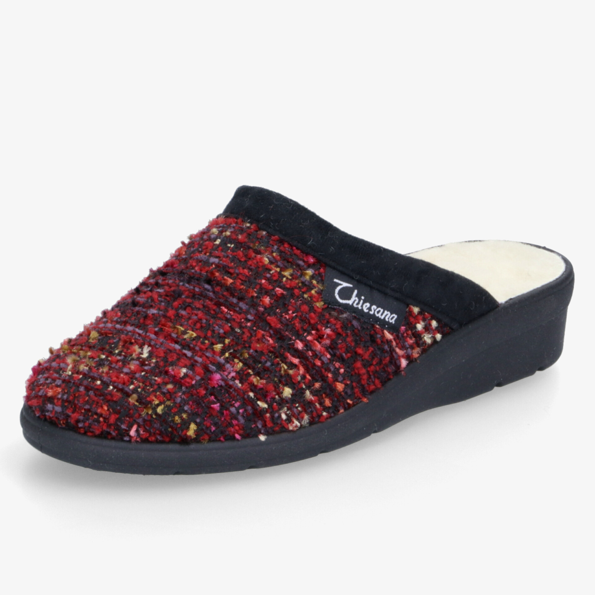 thiesana Damen Hausschuhe rot